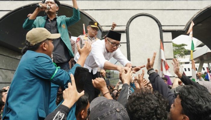Gubernur Lampung Apresiasi Mahasiswa dan Masyarakat Gelar Aksi Damai dan Kondusif