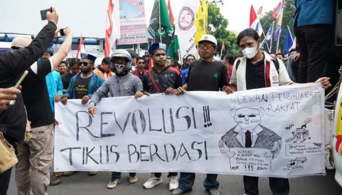 ‎Aliansi Lampung Melawan Desak 10 Tuntutan Disampaikan ke Presiden ‎