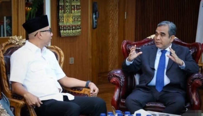 Temui Ketua MPR RI, Gubernur Mirza Sampaikan Aspirasi Mahasiswa Lampung