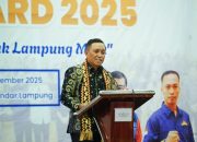 Kadis Kominfotik Provinsi Lampung, Ganjar Jationo, menghadiri Milad ke-13 Ikatan Wartawan Online (IWO) || Foto: Dinas Kominfotik Provinsi Lampung