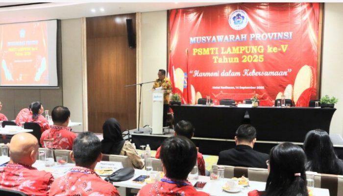 PSMTI Lampung Gelar Musyawarah ke-5, Gubernur Apresiasi Peran Sosial Tionghoa dalam Pembangunan Daerah