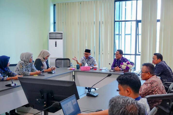 Gubernur Lampung Rahmat Mirzani Djausal saat meninjau kinerja Dinas Bina Marga dan Bina Konstruksi (BMBK) Provinsi Lampung di Bandar Lampung || Foto: Dinas Kominfotik Provinsi Lampung