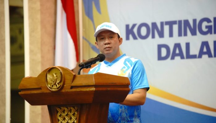 Kontingen Korpri Lampung ke Pornas XVII Dibiayai Iuran Anggota, Bukan APBD