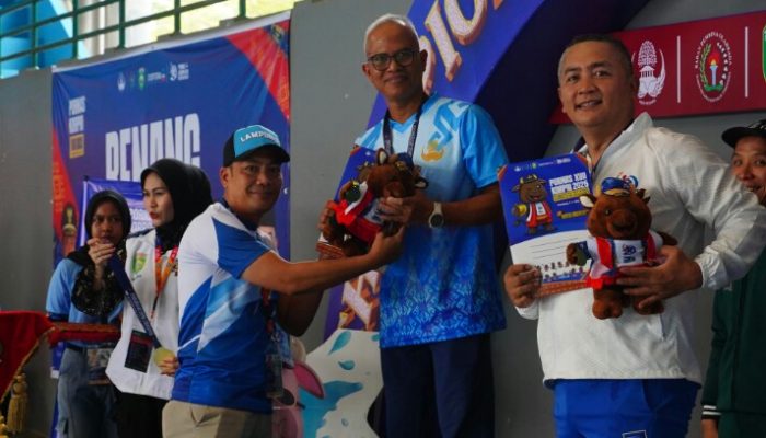 Renang Lampung Persembahkan Medali Perak, Tambah Koleksi Enam Medali di Pornas Korpri XVII