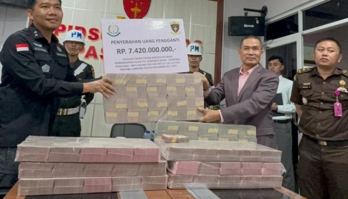 Kasus Korupsi Tol Lampung: Rp11,14 M Sudah Dikembalikan ke Negara