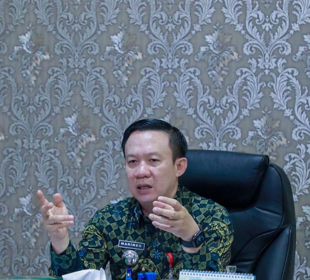 Sekdaprov Lampung, Marindo Kurniawan || Foto: Istimewa