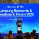 Wakil Gubernur (Wagub) Lampung Jihan Nurlela saat menghadiri Lampung Economic and Investment Forum (LEIF) 2025 di Ballroom Hotel Pullman, Jakarta || Foto: Dinas Kominfotik Provinsi Lampung