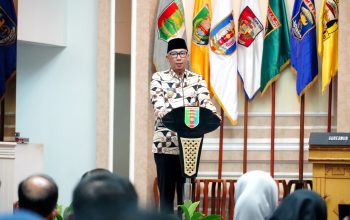 Gubernur Lampung, Rahmat Mirzani Djausal membuka Rapat Koordinasi Penguatan Sinergi dan Kolaborasi Pemberantasan Korupsi Pemerintah Daerah Wilayah Lampung yang diikuti oleh 15 kabupaten/kota se-Provinsi Lampung || Foto: Dinas Kominfotik Provinsi Lampung