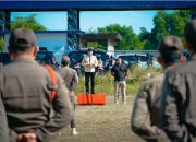 Pelaksanaan Apel Gabungan Persiapan Penertiban Lahan/Aset Milik Pemprov Lampung yang digelar di Lapangan Dinas Perhubungan Provinsi Lampung, Desa Sabah Balau, Kecamatan Tanjung Bintang, Kabupaten Lampung Selatan || Foto: Dinas Kominfotik Provinsi Lampung