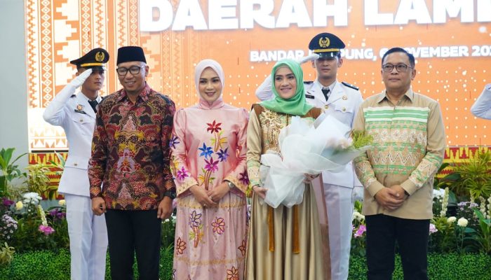 Pisah Sambut Kapolda Lampung, Gubernur Mirza: Irjen Helmy Santika Sosok Inovatif dan Penjaga Kamtibmas yang Solid