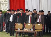 Pemprov Lampung menggelar Upacara Peringatan Hari Pahlawan bertempat di Lapangan Korpri Kantor Gubernur || Foto: Dinas Kominfotik Provinsi Lampung