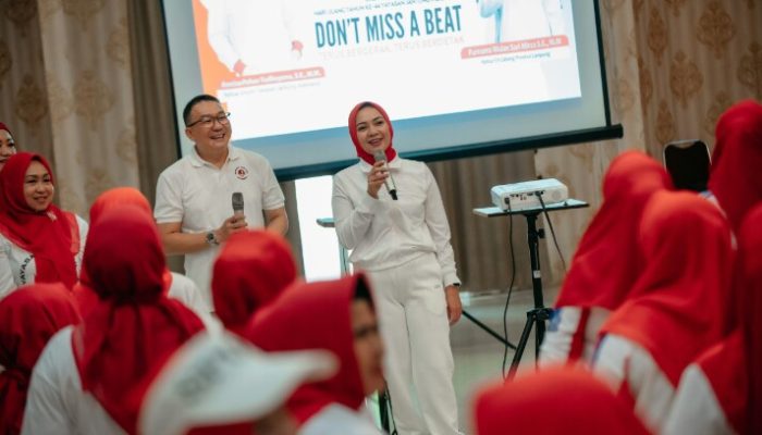 Waspadai Penyakit Jantung, Ketua YJI Lampung Ajak Warga Terus Bergerak dan Hidup Sehat