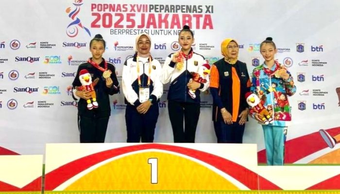 Lampung Tembus Peringkat 10 Nasional di POPNAS XVII 2025, Torehkan 8 Medali Emas