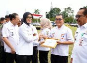Wagub Lampung, Jihan Nurlela hadir pada Hari Kesehatan Nasional (HKN) ke-61 Tahun 2025 || Foto: Dinas Kominfotik Provinsi Lampung