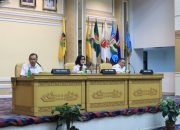 Wagub Lampung Jihan Nurlela saat memimpin Rapat Koordinasi dengan Kepala Dinas Kesehatan, Direktur RSUD Provinsi dan Kabupaten/Kota se-Provinsi Lampung yang digelar di Balai Keratun Lantai III, Komplek Kantor Gubernur || Foto: Dinas Kominfotik Provinsi Lampung