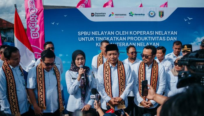 Peletakan Batu Pertama SPBUN di Lamtim, Menteri Koperasi RI: Bukti Nyata Kehadiran Negara