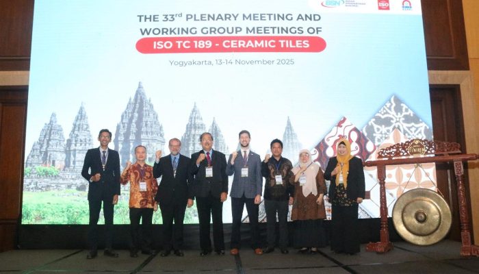 BSN Perkuat Posisi RI di Forum Standar Keramik Internasional ISO/TC 189