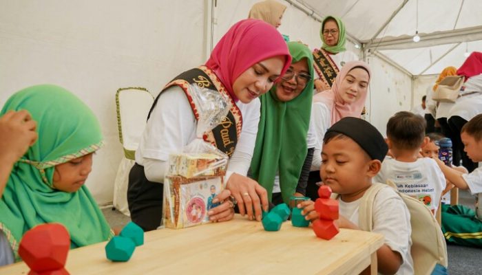 Kampanye Anak Indonesia Hebat, Bunda PAUD Lampung Ajak Perkuat Pendidikan Karakter Anak Usia Dini