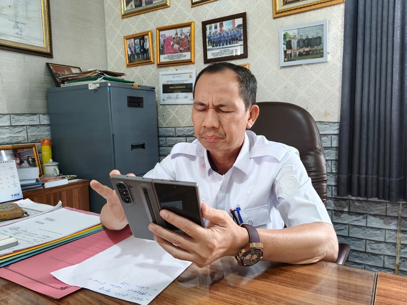 Adiansyah, Kepala Dinas Pariwisata kota Bandar Lampung || Foto: 5W1HINDONESIA.ID/Ridho