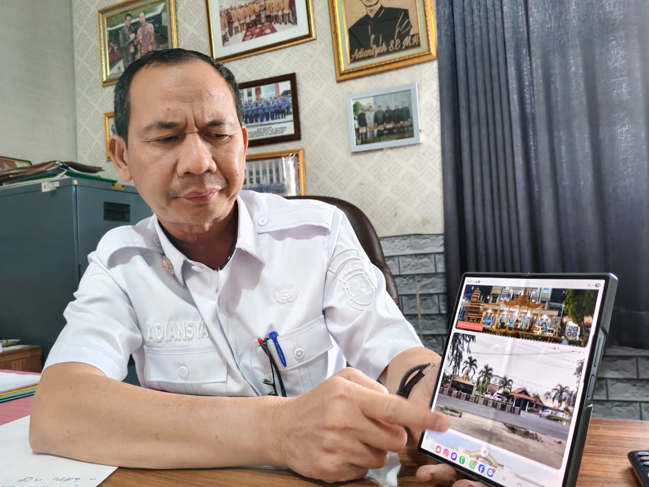 Adiansyah, Kepala Dinas Pariwisata kota Bandar Lampung || Foto: 5W1HINDONESIA.ID/Ridho