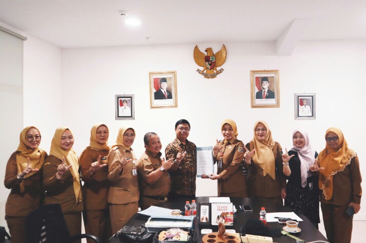 Perpustakaan Daerah Provinsi Lampung mengikuti akreditasi yang dilakukan oleh Direktorat Standardisasi dan Akreditasi Perpusnas RI || Foto: Dinas Kominfotik Provinsi Lampung