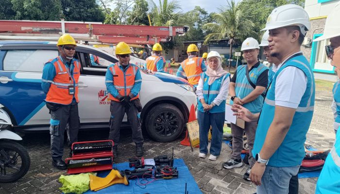 Amankan Kelistrikan Natal 2025 dan Tahun Baru 2026, PLN UP3 Metro Gelar Apel Siaga