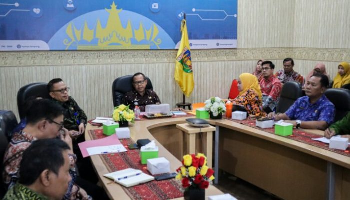 Pemprov Lampung Gelar Rapat  Pembahasan Pendataan Ulang Pajak Alat Berat