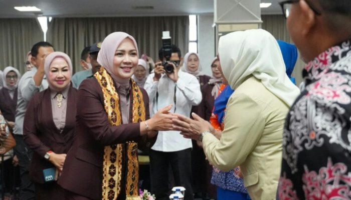 Ketua TP PKK Provinsi Lampung Tekankan Sinergitas Organisasi Wanita Dukung Pembangunan Daerah