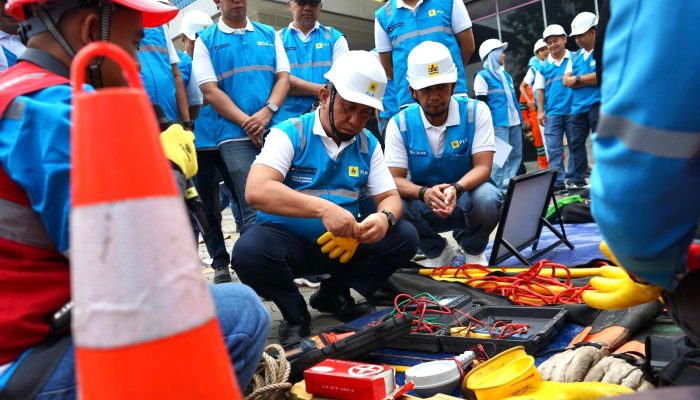 Dukung Keandalan Pasokan Listrik Masyarakat, PLN UID Lampung Gelar Apel Bulan K3 Nasional 2026