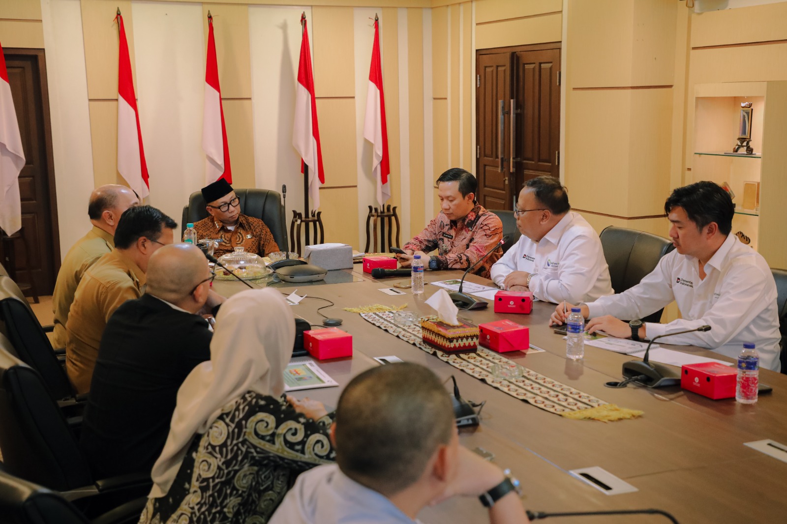 Pemprov Lampung memperkuat langkah strategis dalam mendukung visi Asta Cita Presiden Prabowo Subianto melalui penjajakan kolaborasi dengan PT. Sang Hyang Seri (SHS) || Foto: Dinas Kominfotik Provinsi Lampung