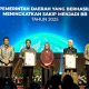 Pemprov Lampung menerima penghargaan SAKIP.dengan predikat BB (Sangat Baik) tahun 2025 dari Kementerian PANRB || Foto: Dinas Kominfotik Provinsi Lampung