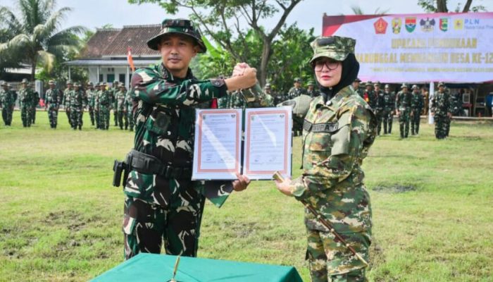 Upacara Pembukaan TMMD ke-127, Perkuat Sinergi TNI dan Pemerintah Daerah Membangun Desa