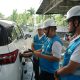 General Manager PLN UID Lampung, Rizky Mochamad, meninjau langsung salah satu SPKLU di jalur mudik Lampung guna memastikan seluruh fasilitas pengisian kendaraan listrik beroperasi dengan optimal selama periode Ramadan dan Idul Fitri 1447 H || Foto: PLN UID Lampung