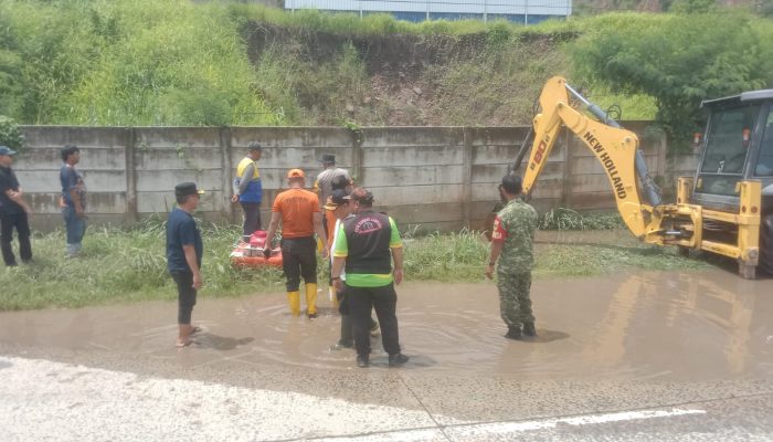 Tangani Genangan, Pemkot Bandar Lampung dan BPJN Kerahkan Alat Berat di Bypass