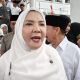 Walikota Eva Dwiana saat memberikan keterangan usai solat Idul Fitri 1447 Hijriah || Foto: Ridho/5W1HINDONESIA.ID