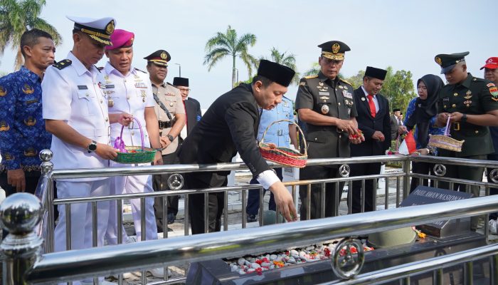 Upacara Ziarah di TMP Warnai Peringatan Hari Jadi ke-62 Provinsi Lampung