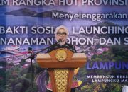 Wagub Lampung Jihan Nurlela saat menghadiri peresmian fasilitas medis baru dalam rangkaian peringatan HUT Provinsi Lampung ke-62 || Foto: Dinas Kominfotik Provinsi Lampung