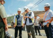 Gubernur Lampung Rahmat Mirzani Djausal menyoroti serius perbaikan Ruas Jalan Provinsi Wates–Metro yang menelan anggaran Rp 14,67 miliar agar menghasilkan kualitas terbaik || Foto: Adpim Pemprov Lampung