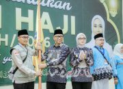 Gubernur dan Wagub Lampung Lepas Keberangkatan Jemaah Haji Kloter 7 Asal Bandar Lampung