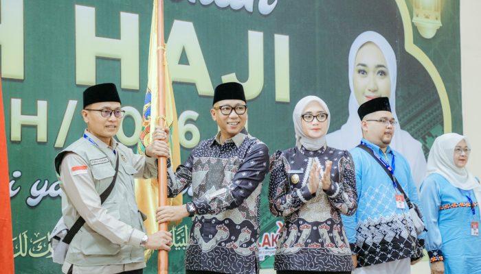 Gubernur dan Wagub Lampung Lepas Keberangkatan Jemaah Haji Kloter 7 Asal Bandar Lampung