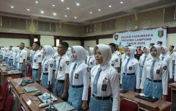 Seleksi Paskibraka Lampung 2026 Resmi Dimulai, 90 Putra-Putri Terbaik Ikuti Tahapan