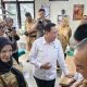 Walikota Eva Dwiana mendampingi Wamenakes Benjamin Paulus dan Wamendagri Akhmad Wiyagus dalam kunjungan kerja ke Puskesmas Way Halim || Foto: Ridho/5W1HINDONESIA.ID