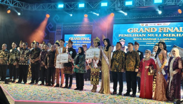 Mutyara dan Glen Terpilih Sebagai Muli Mekhanai 2026 Bandar Lampung
