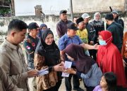 Pemkot Bandar Lampung Salurkan Bantuan Banjir di Sukarame, 438 KK Terima Uang Tunai dan Beras