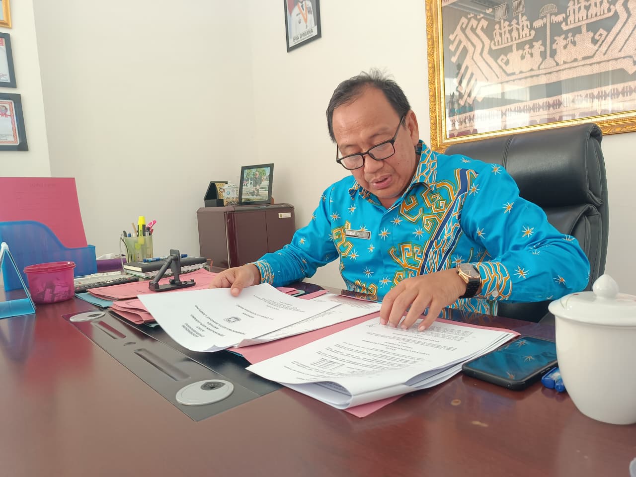 Erwin, Kepala Dinas Perdagangan kota Bandar Lampung || Foto: Ridho/5W1HINDONESIA.ID