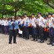 Walikota Eva Dwiana mmberikan instruksi kepada anggota Dinas Perhubungan (Dishub) || Foto: 5W1HINDONESIA.ID