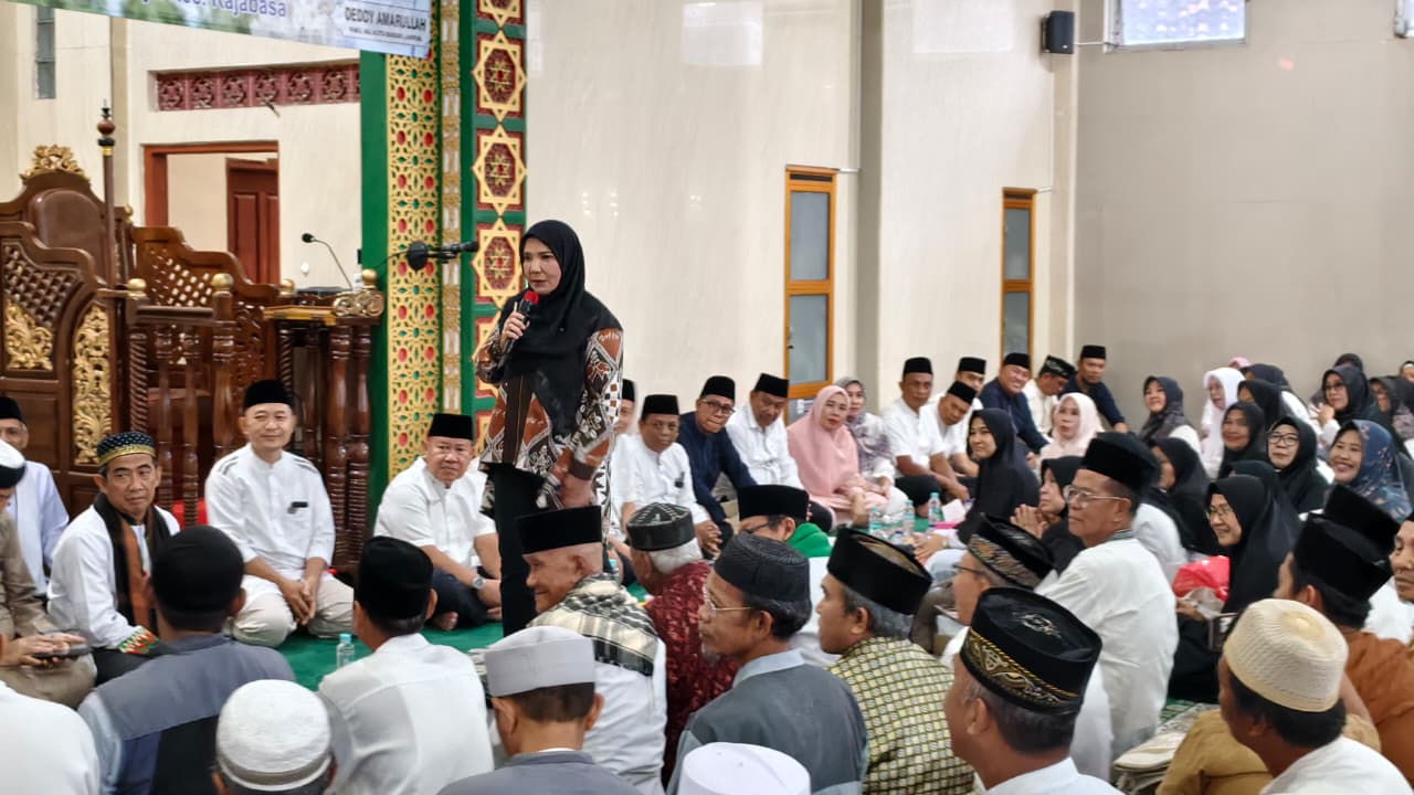 Walikota Eva Dwiana, saat membuka safari Ramadan 1447 H || Foto: 5W1HINDONESIA.ID