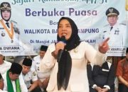 Jalin Silaturahmi, Walikota Eva Dwiana Sambangi Jamaah Masjid Al Barokah di Campang Raya