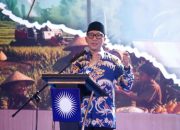 Gubernur Lampung saat menghadiri pelantikan jajaran pengurus DPW, DPD, dan DPC Partai Amanat Nasional (PAN) se-Provinsi Lampung || Foto: Dinas Kominfotik Provinsi Lampung