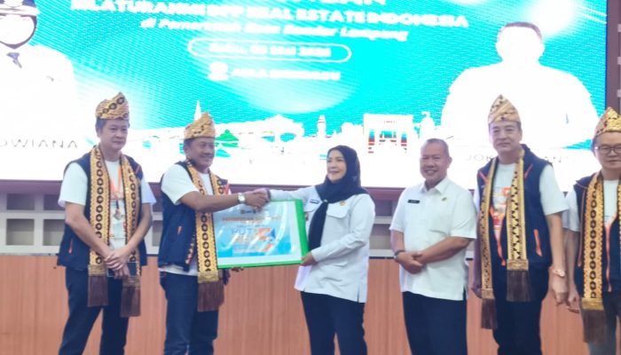 Wali Kota Eva Dwiana Ajak REI Perkuat Ekonomi Bandar Lampung Lewat Sektor Properti